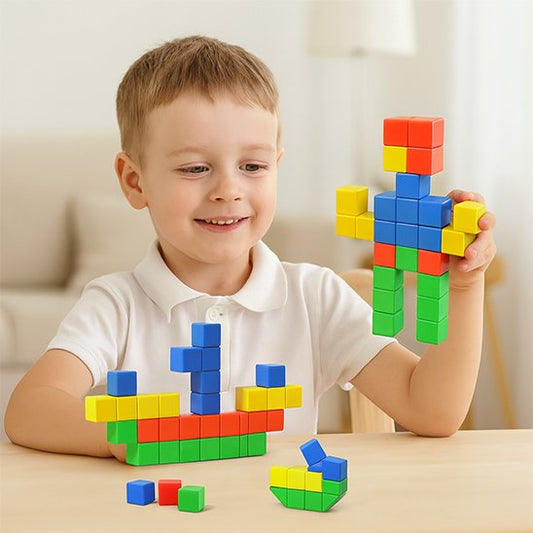 Jeu de construction magnétique