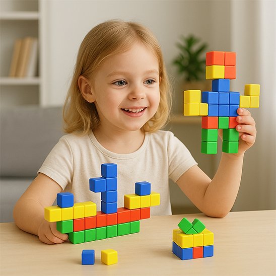 Jeu de construction magnétique