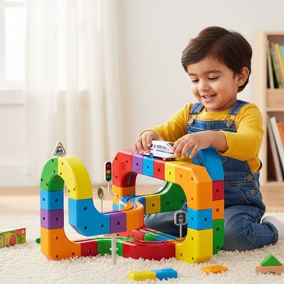 Jeu de construction magnétique