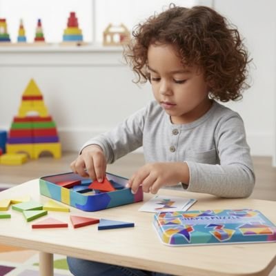 Jeu tangram 