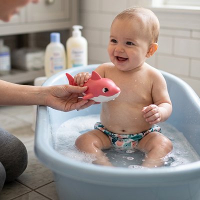 Jouet bain qui fait agréable son bain