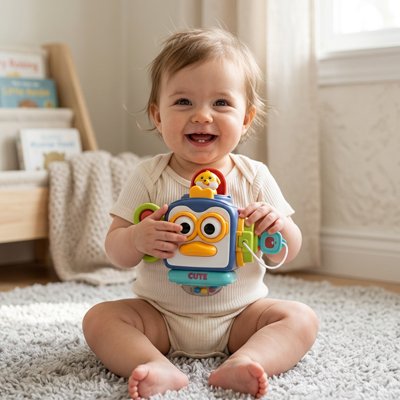 Jouet bébé qui fait la joie du bébé