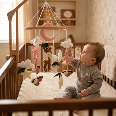 Mobile bébé intéressant 