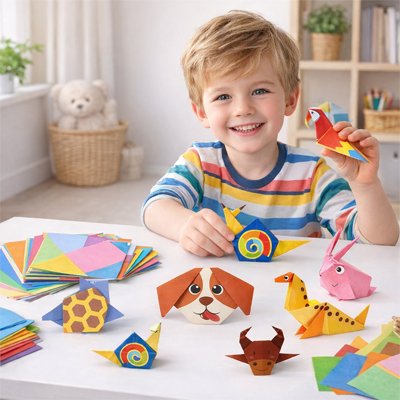 Papier pour origami 