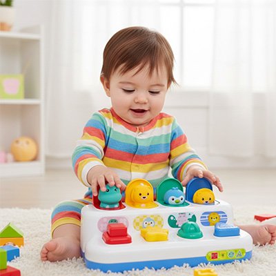 Piano bébé qui aide l'enfant à découvrir le monde