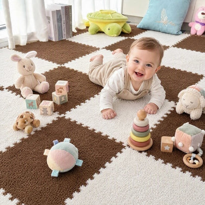 Tapis mousse puzzle pour le confort du bébé